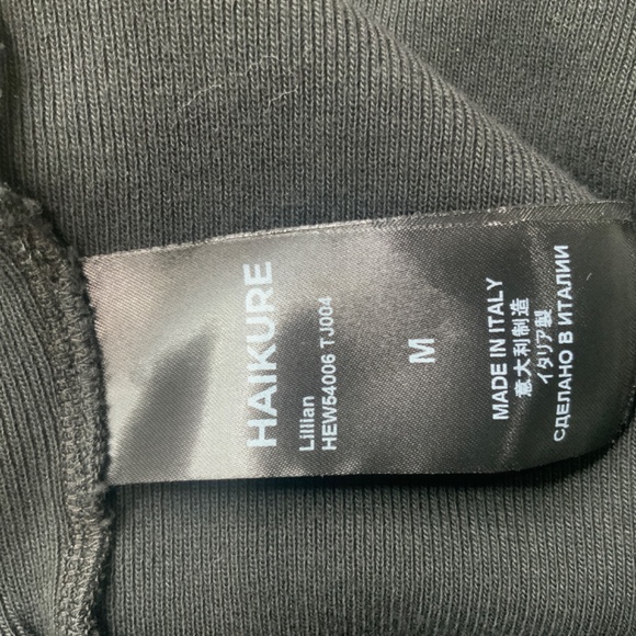 NWT Haikure “Lillian” Black Tank Top - Picture 9 of 11